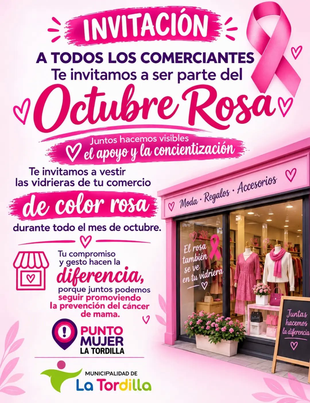 Octubre Rosa 2026: juntos hacemos visible la concientización